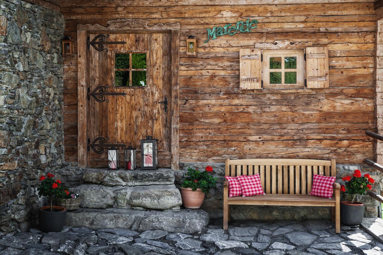 Hotel Garni Hubertushof Fiss Bagian luar foto